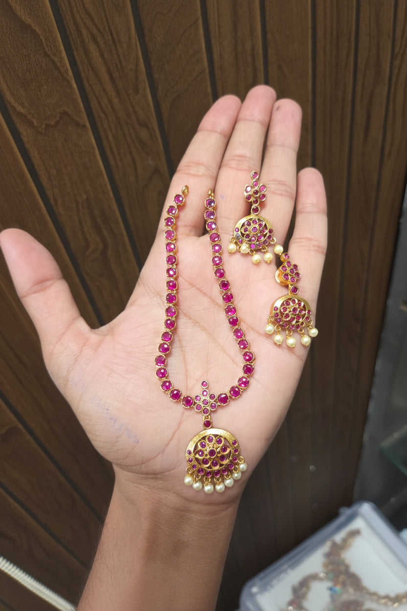 Pink Stone Attigai