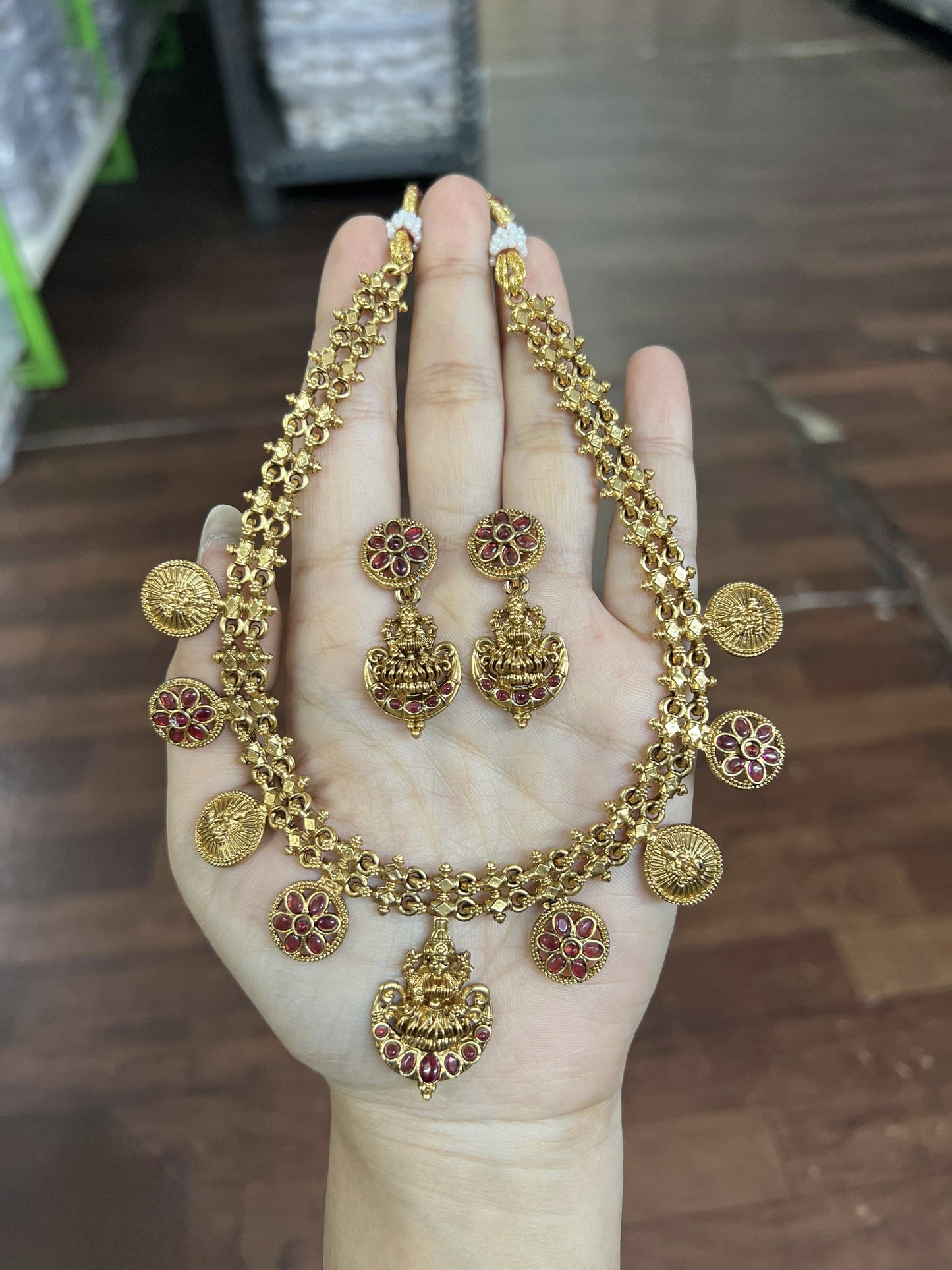 Fushion Lakshmi Necklace