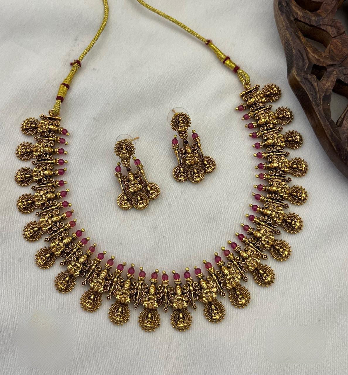Coin Lakshmi Necklace