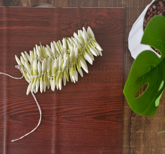Mullapoo buds ( real looking artificial) 1 muzham/ Jasmin buds