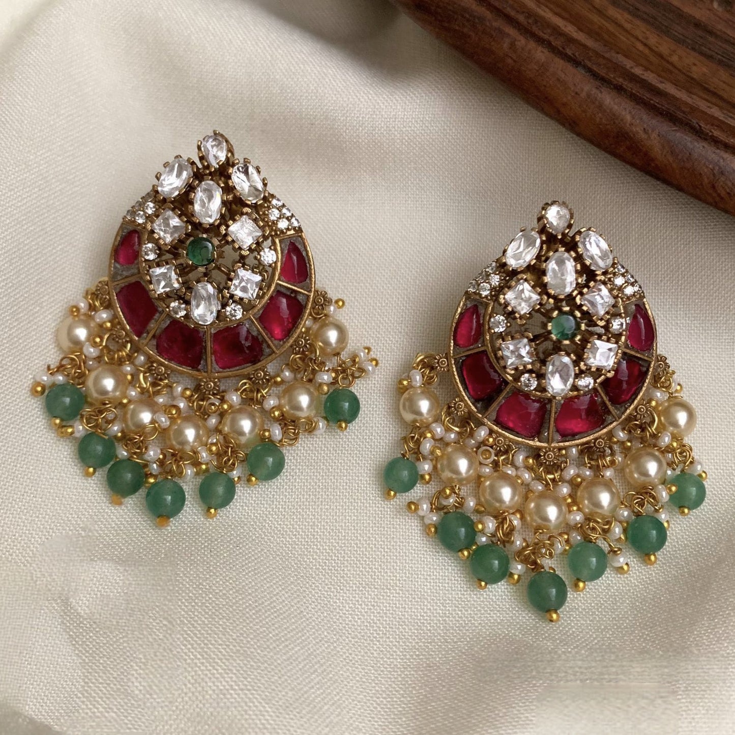 Premium Kundan Ear Ring