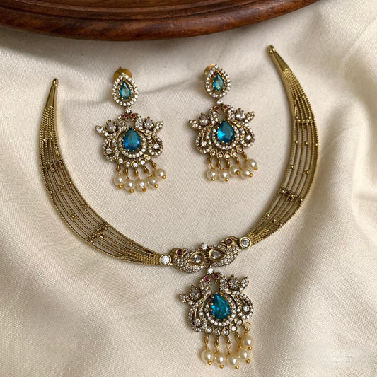 Peacock Necklace