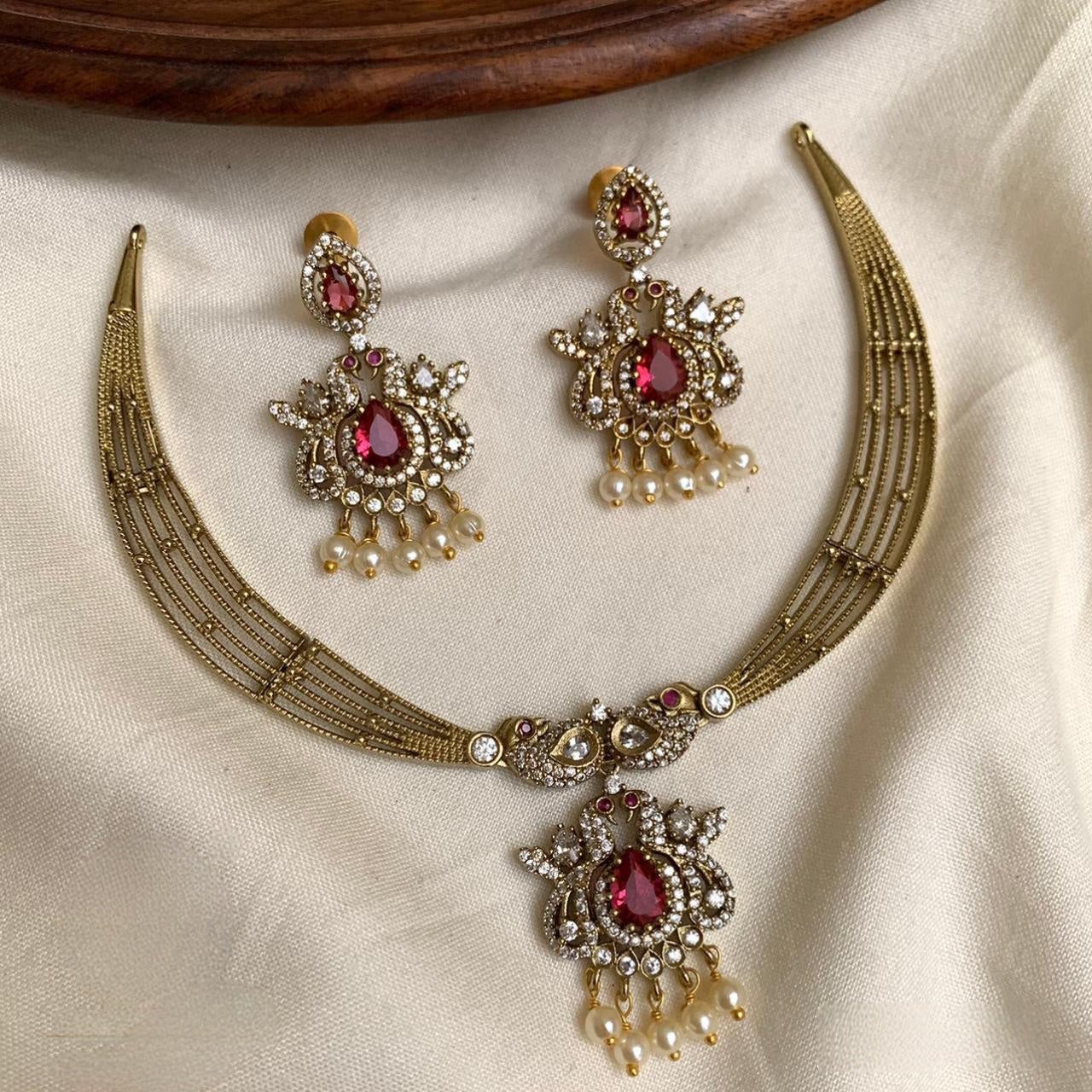 Peacock Necklace