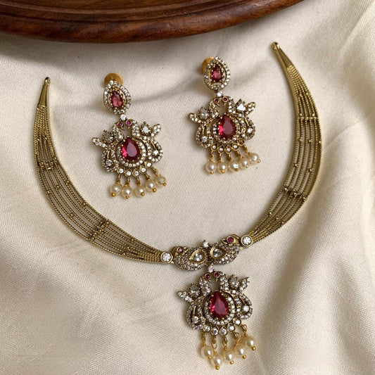 Peacock Necklace