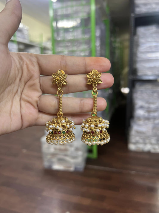 Long Pearl Jumka