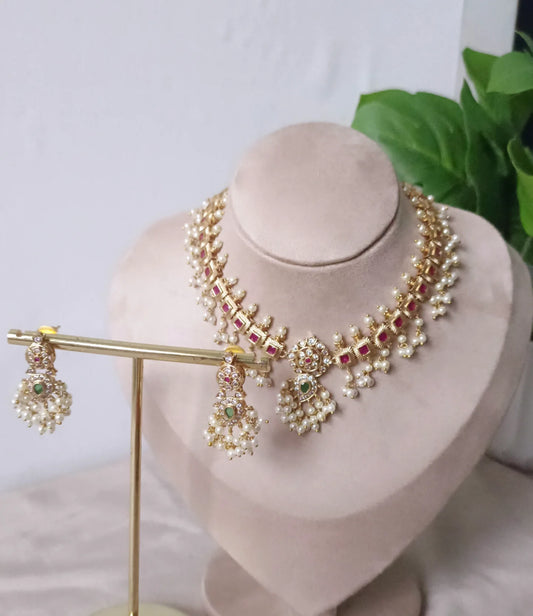 Guttapasalu Box Necklace