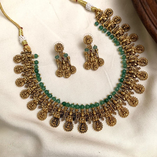 Coin Lakshmi Necklace