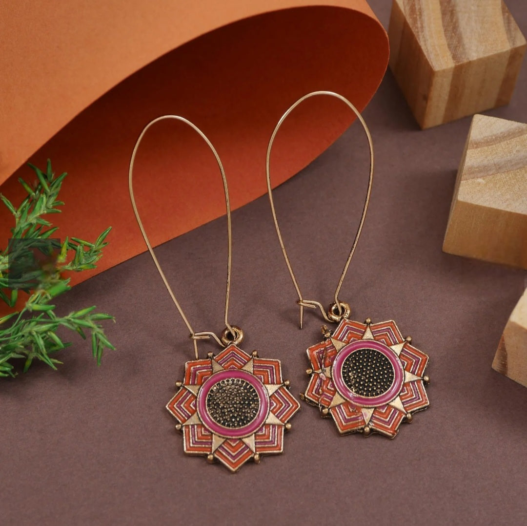 Antique Enamel Dangler