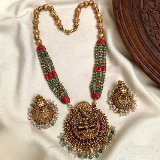 Beaded Lakshmi Haram