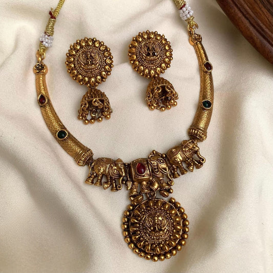 Antique Elephant Necklace