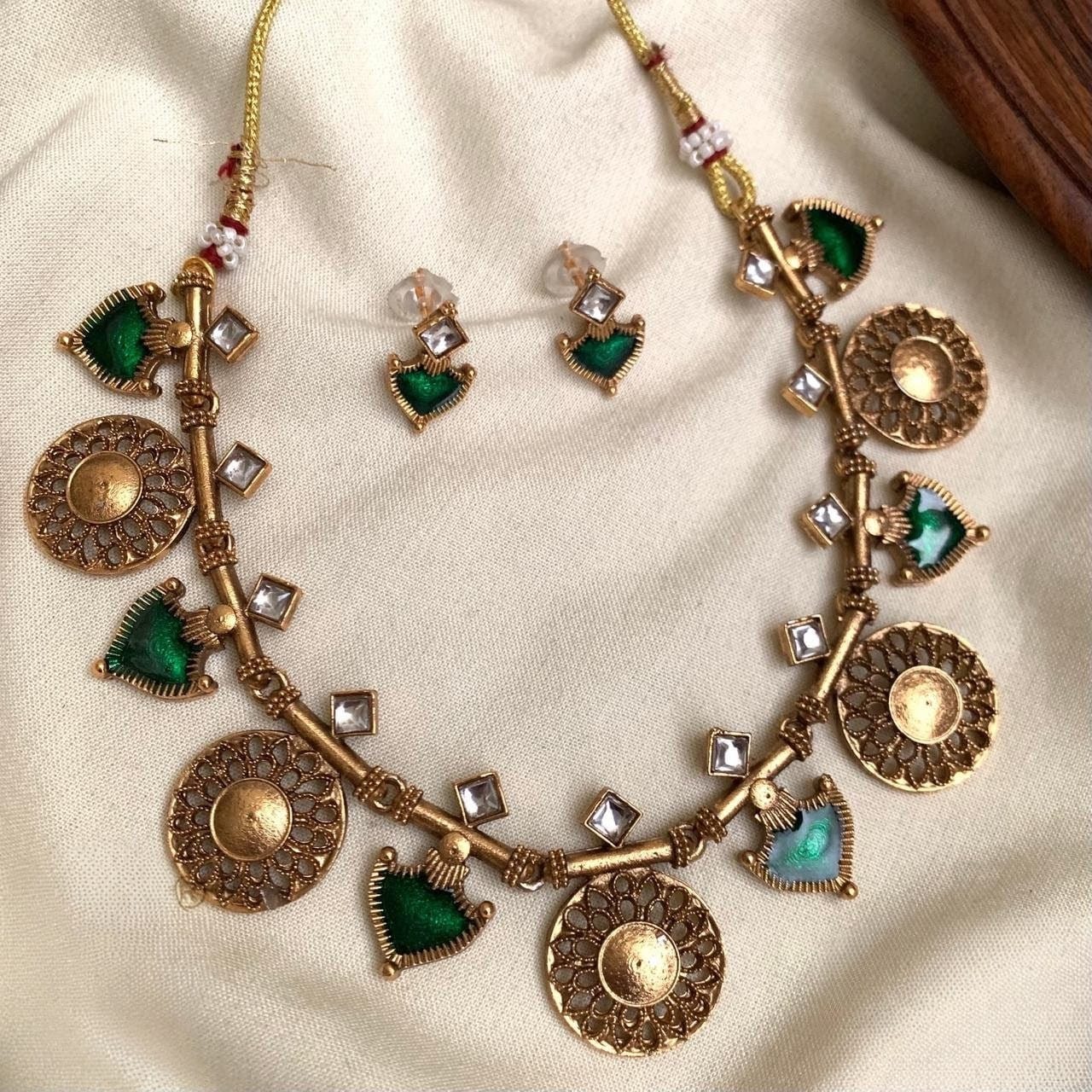 Coin Palakka Fushion Necklace