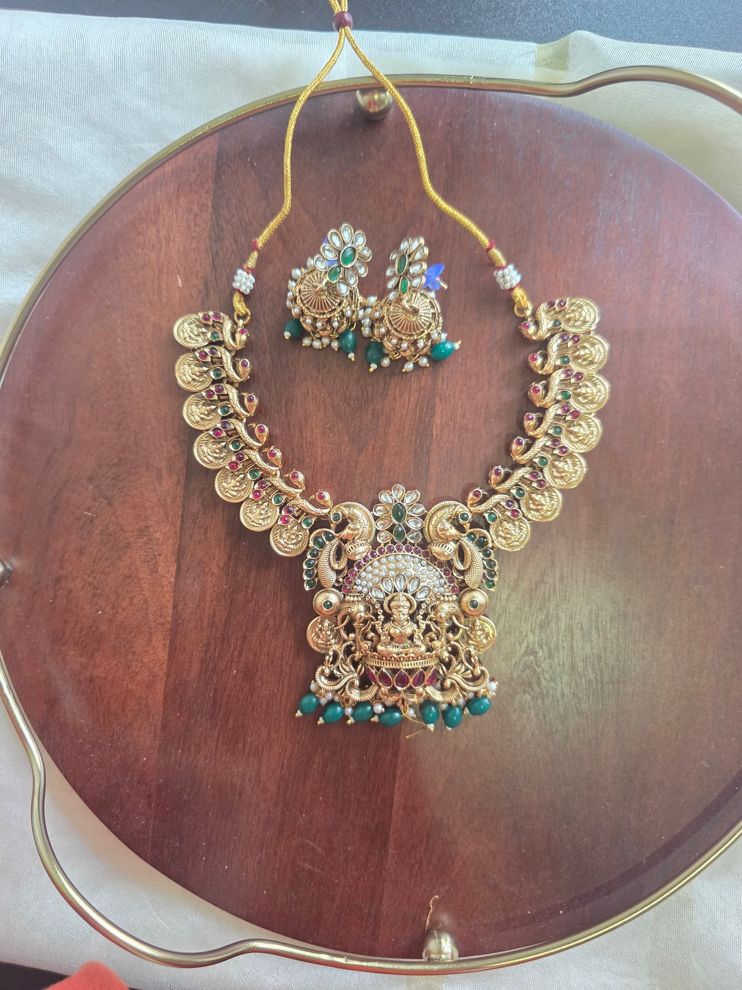 Lakshmi Coin Necklace