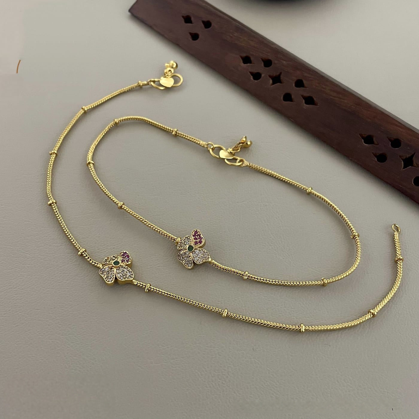Flower Anklet