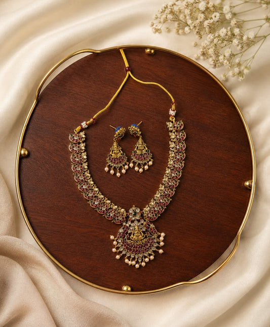 Lakshmi Kundan Necklace | A135