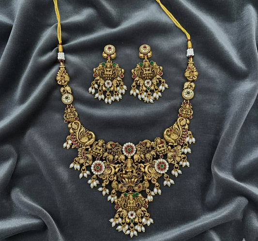 Single piece Lakshmi Necklace
