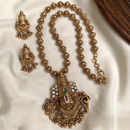 Thirupati Beaded Haram