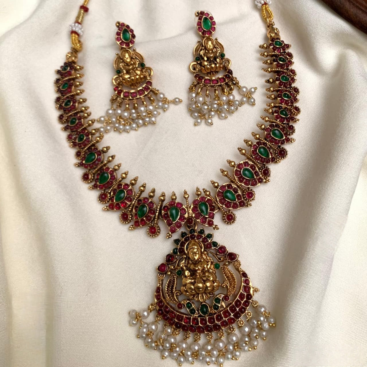 Lakshmi Kemp Mango Necklace