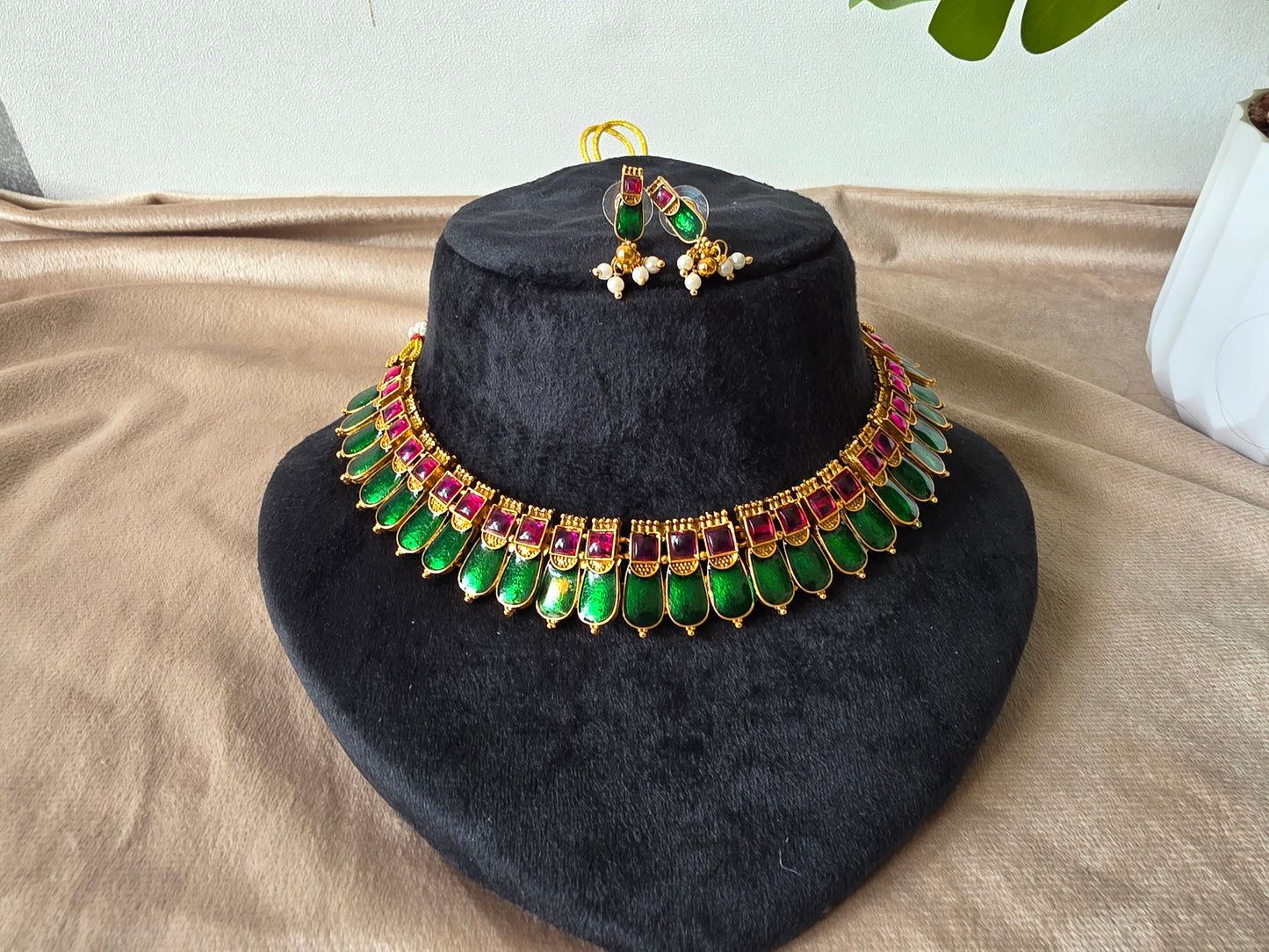 Palakka inspired Necklace