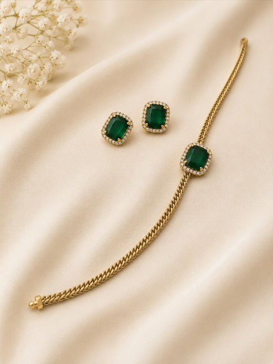 AD Stone Choker – Premium Traditional Indian Jewellery | A042
