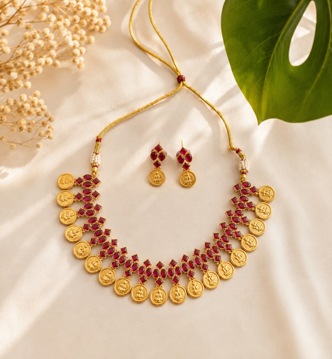 Coin Rubi Necklace | A249
