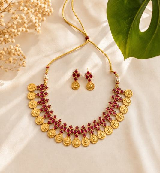Coin Rubi Necklace | A249