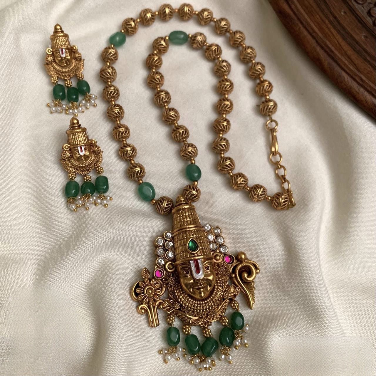 Thirupati Beaded Haram