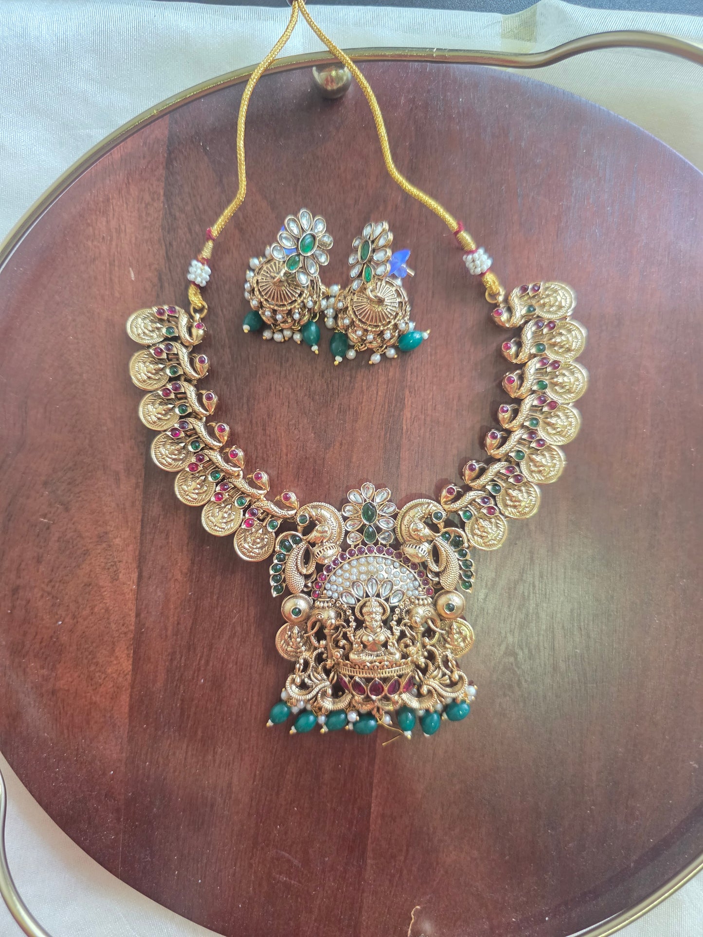 Lakshmi Coin Necklace