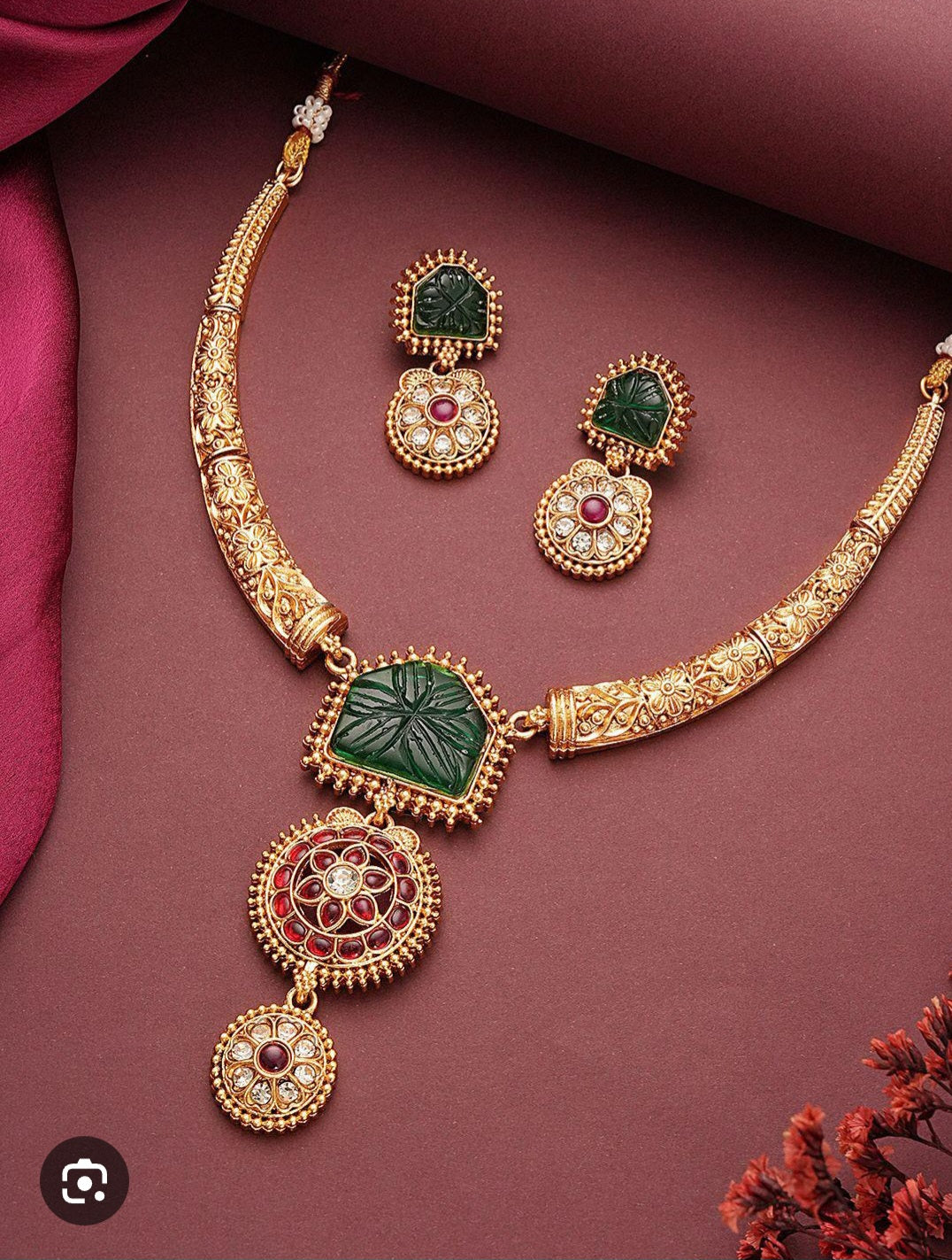 Royal Floral Necklace