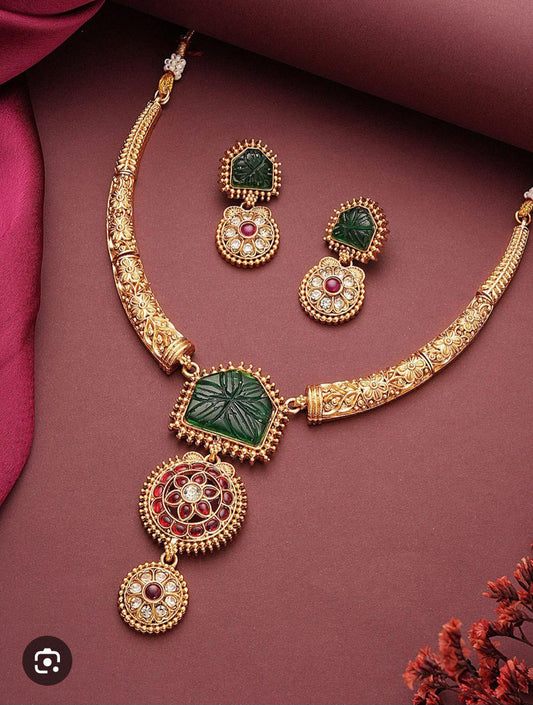 Royal Floral Necklace