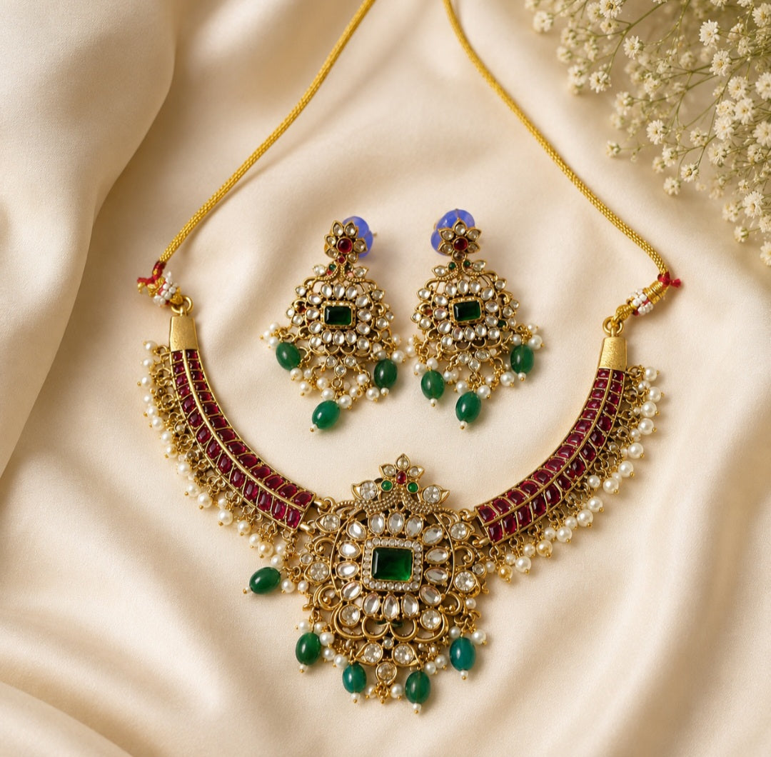Kundan Choker Necklace | A137