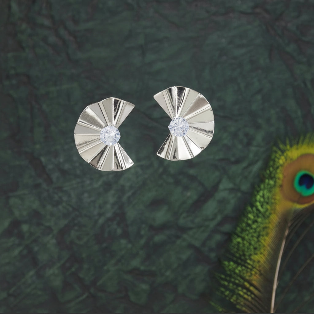 Silver Western Earring