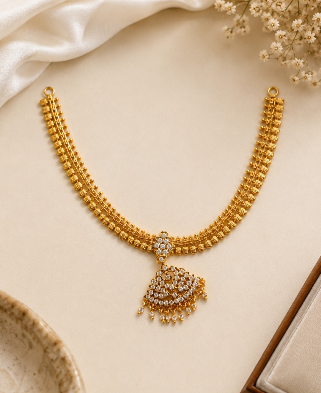 Impon Attigai Necklace | A267
