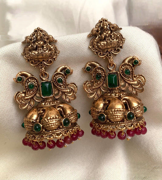 Antique Stone Nagas Jumka