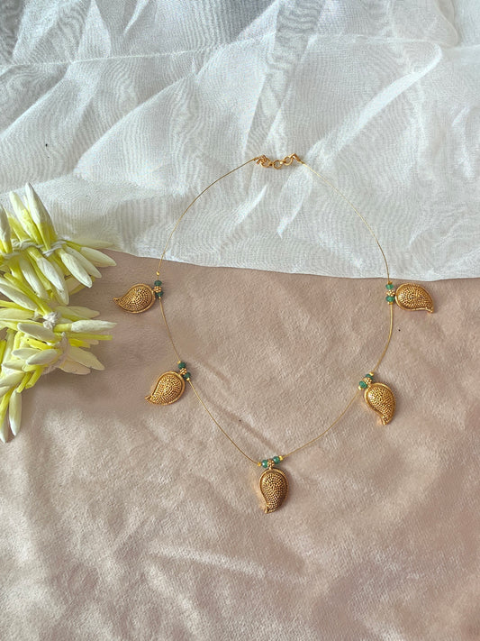 Invisible Mango Necklace