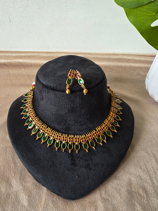 Palakka Nagapadam inspired Necklace