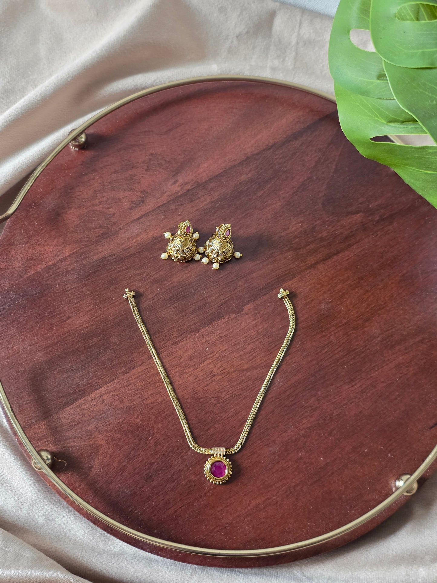 Round Palakka Necklace
