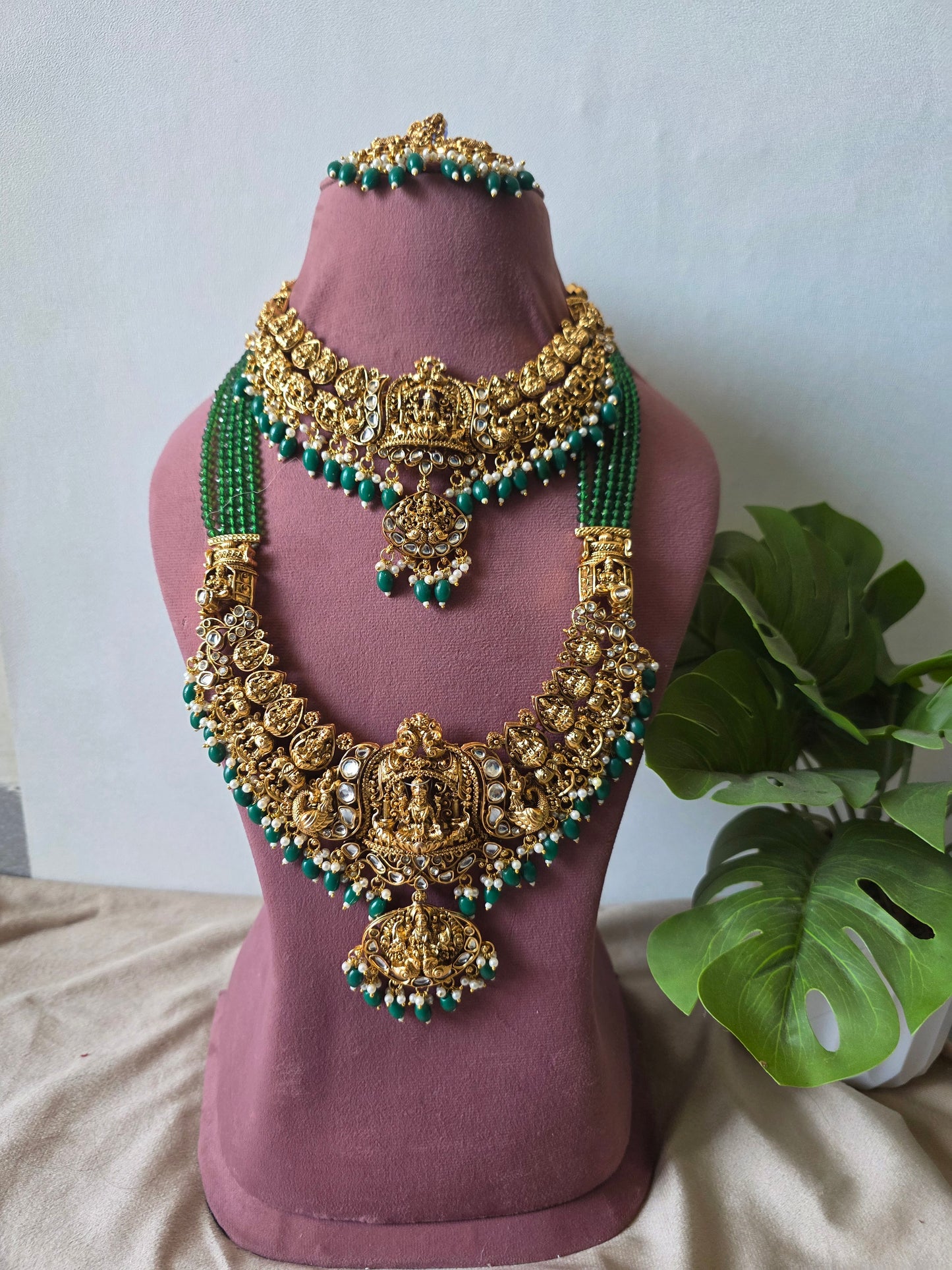 Green wedding set
